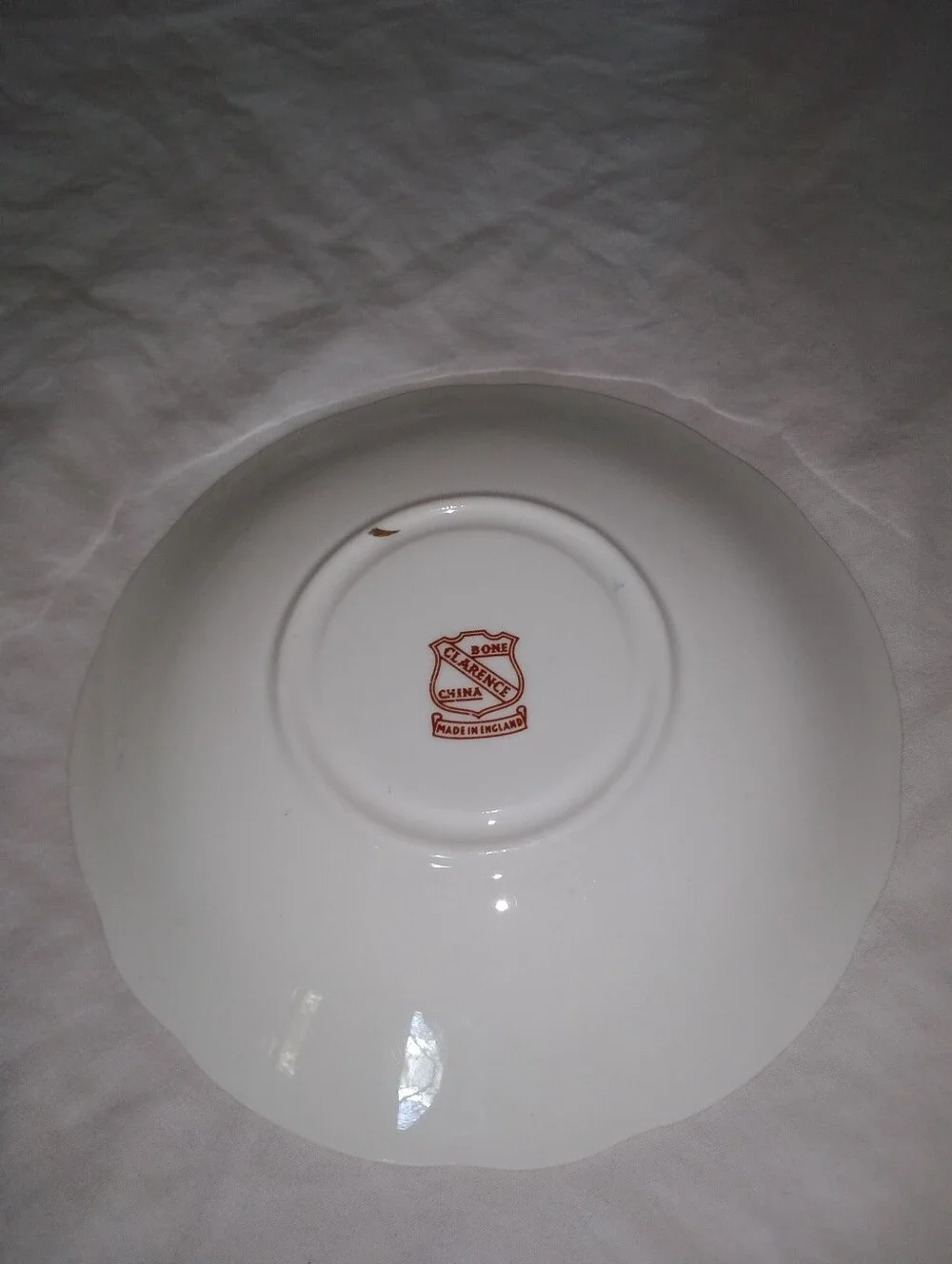 Mid Century Clarence Bone China Harvest Glory Saucer Plate 5 1/2